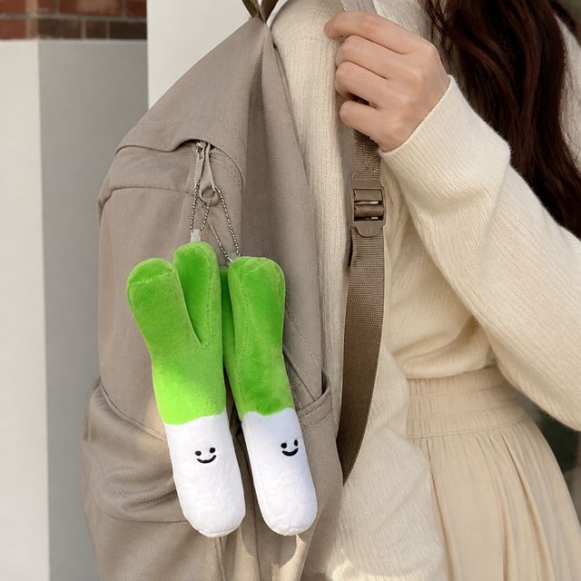 가방 열쇠 고리 16CM 야채 대파 장식 소품 가방고리 - 이미지 1