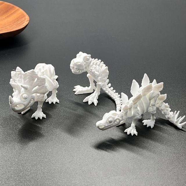 3D 관절 공룡 피규어 입체 스켈레톤 장난감 - 이미지 1