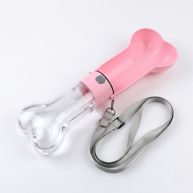 애완 동물 음식 번들 포켓 방수 두꺼운 핑크(550ml - 이미지 4