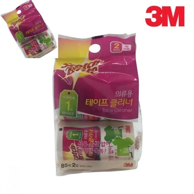 3M 스카치브라이트 의류용 테이프클리너 I형 리필 2입 테이프클리너리필 3m테이프클리너 3M테이프클리너 강