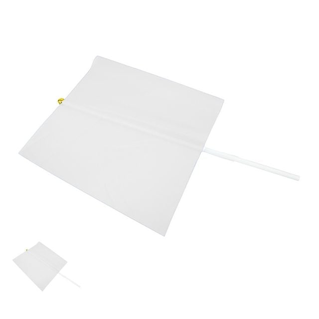 행사백기 손깃발 체육대회 운동회 응원용품 수기 50cm 백기깃대