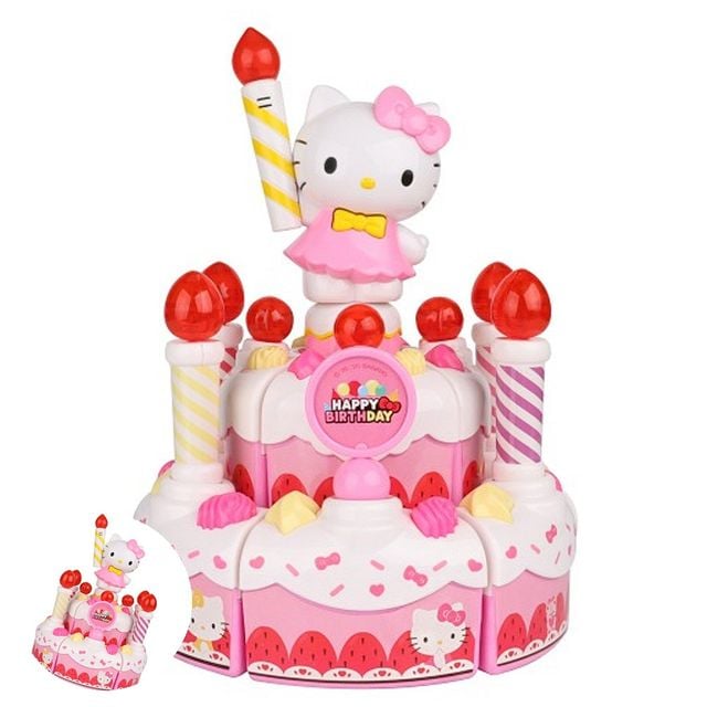 영유아장난감 키즈장난감 작동완구 헬로키티 노래하는 생일케이크