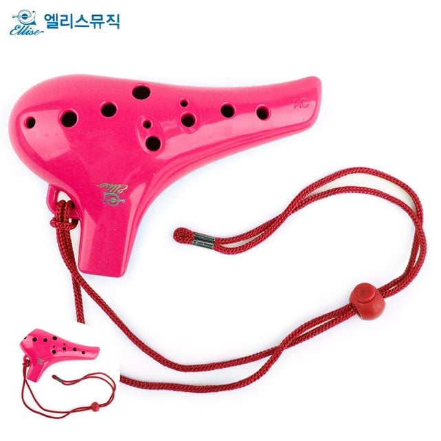 오카리나악기 오카리나입문용 오카리나 알토C 핑크
