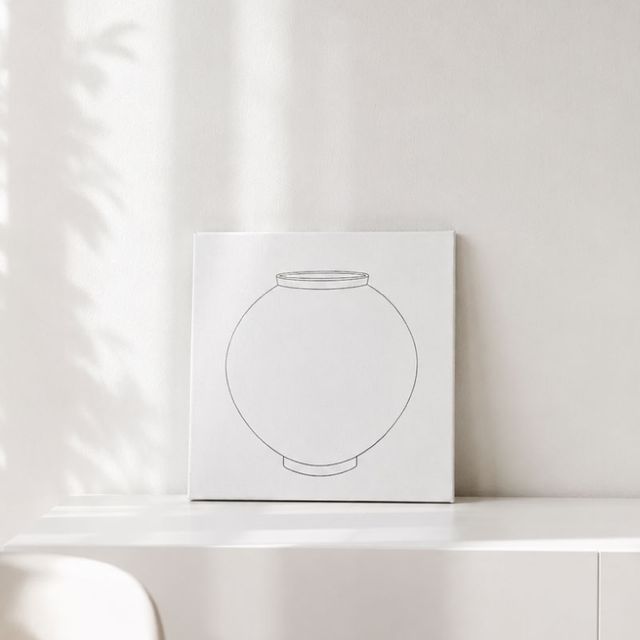 달항아리 액자 거실 풍수 인테리어 캔버스 돈들어오는 그림 현관 풍수지리 개업 집들이 선물 - 이미지 3