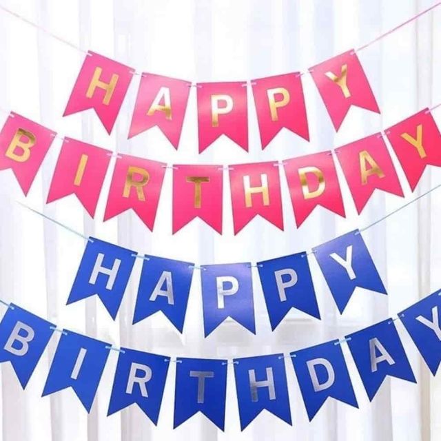 생일가랜드 파티배너 파티장식 생일현수막 파티현수막