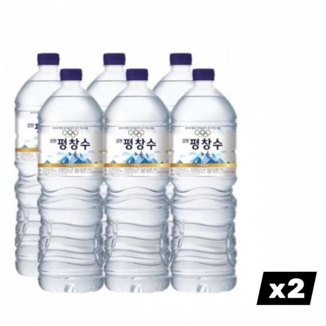 평창수 2L 12P 생수 마실물 먹는샘물