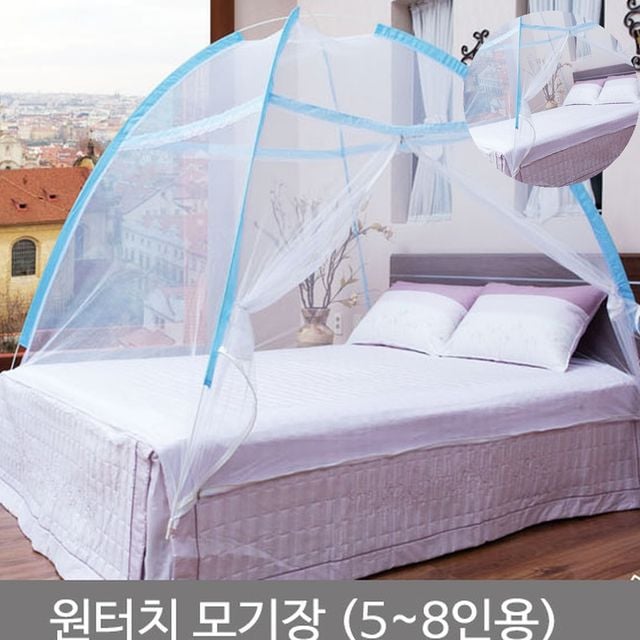 현관방충망 8인용 원터치모기장
