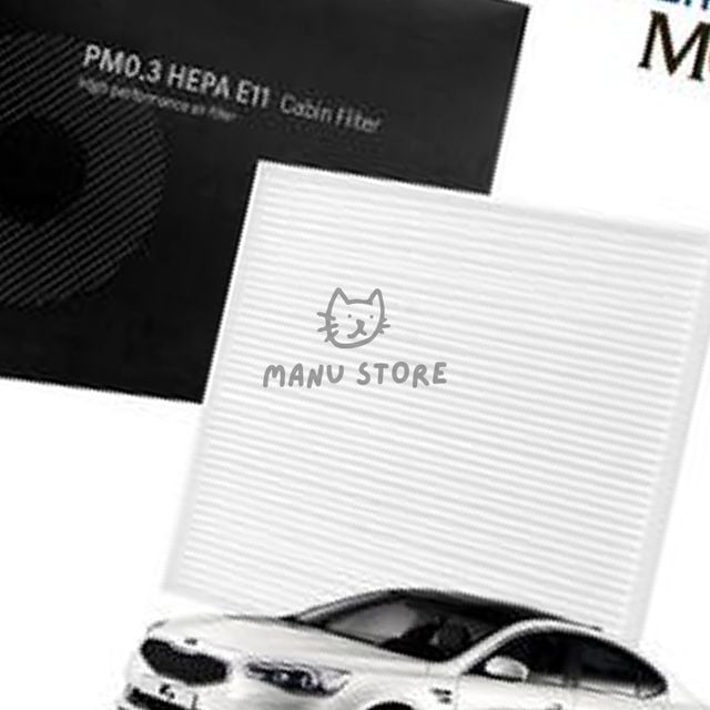 자동차필터 자동차히터필터 PM0.3 E11 에어컨 히터 필터 K7 1세대