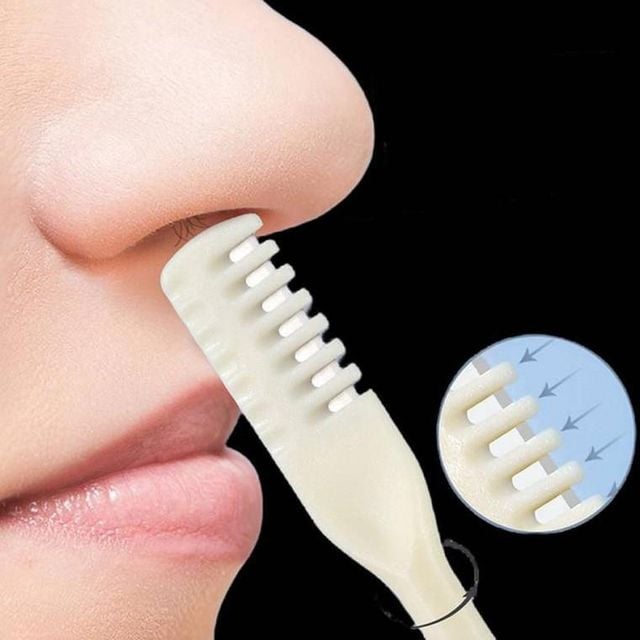 안전 코털 면도기 트리머 콧털 깎기 다듬기 제거기 가위 남자