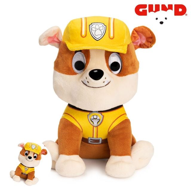 아기애착인형 유아장난감 퍼피구조대 러블 불독 강아지 인형 16cm