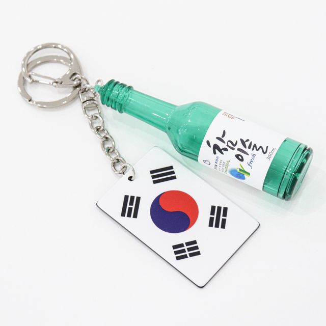 소주 맥주 모양 키링 - 이미지 5