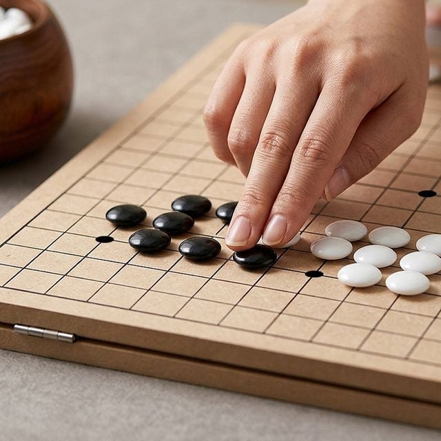 접이식 바둑판 장기판 장기바둑판 - 이미지 4