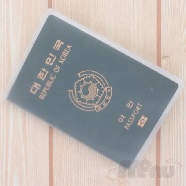 여행용여권커버 여권수납 심플 여권 케이스