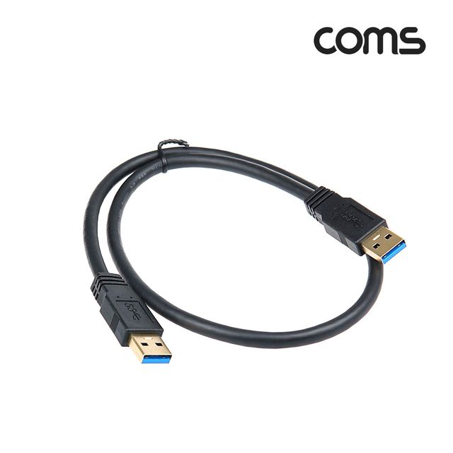 (COMS) USB 3.0 AA형 케이블(M/M) Black 60cm