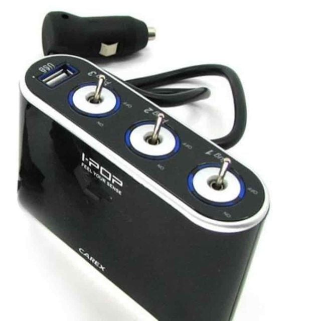 USB소켓 3구 시거잭USB 차량용USB충전기 자동차멀티소켓 시가잭USB