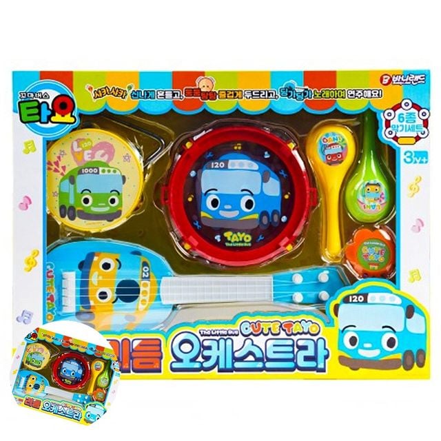 리듬감발달장난감 리듬놀이세트 타요 리듬 오케스트라