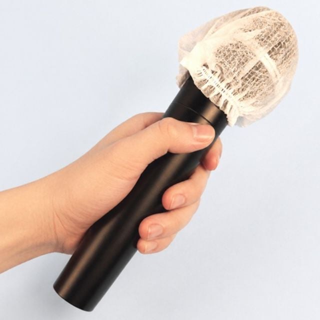 일회용 마이크 덮개 2P 무선 유선 노래방 마이크 위생 커버