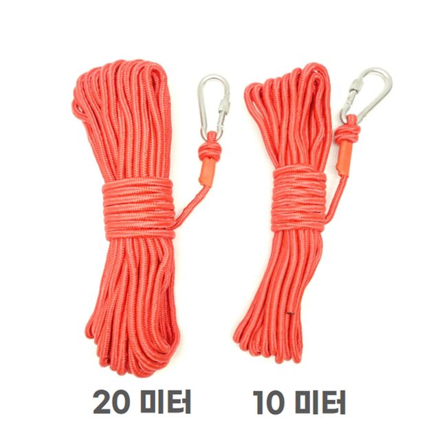 10미터 8미리 다용도로프 캠핑로프 빨랫줄 - 실용적인 밧줄 - 이미지 5