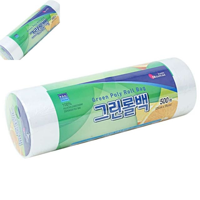 그린롤백 25x35x500매 위생백 위생팩 위생롤백 위생롤백가정용