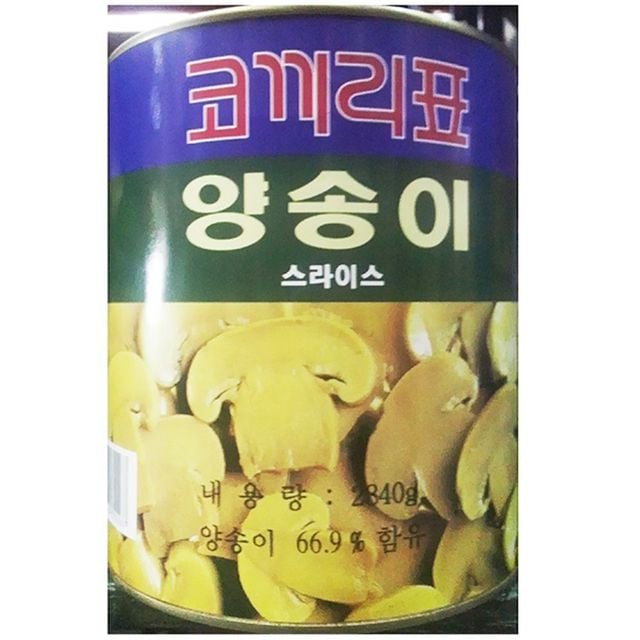 양송이캔(슬 명진 2.8K)X6 양송이캔 양송이통조림 양