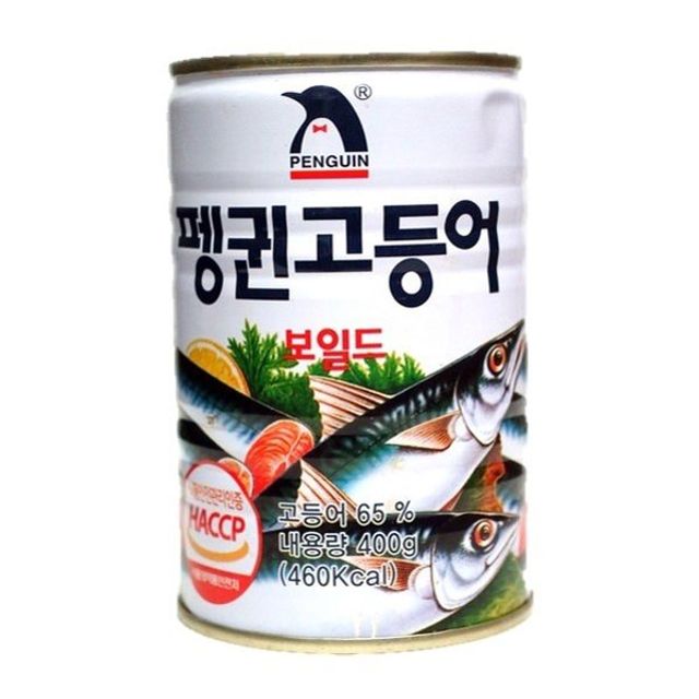 펭귄 고등어 400g - 영양 가득한 통조림 생선