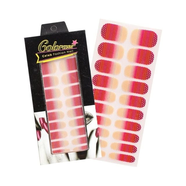 컬러라치 네일스티커 (스노우 커버드 선셋)