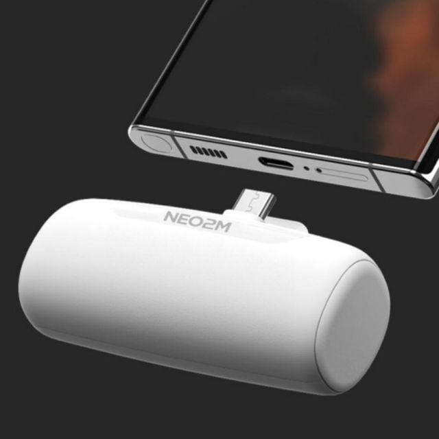 도킹형 C타입 일체형 미니 보조배터리 5000mAh