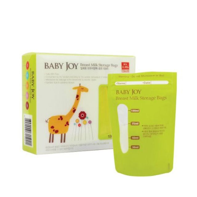 퍼팩션 베이비조이 초유 저장팩 100ml 30매 모유 보관