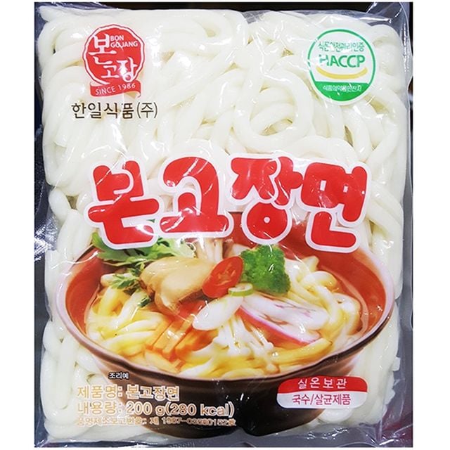 업소용 식당 식자재 재료 우동면 본고장면 200g X50