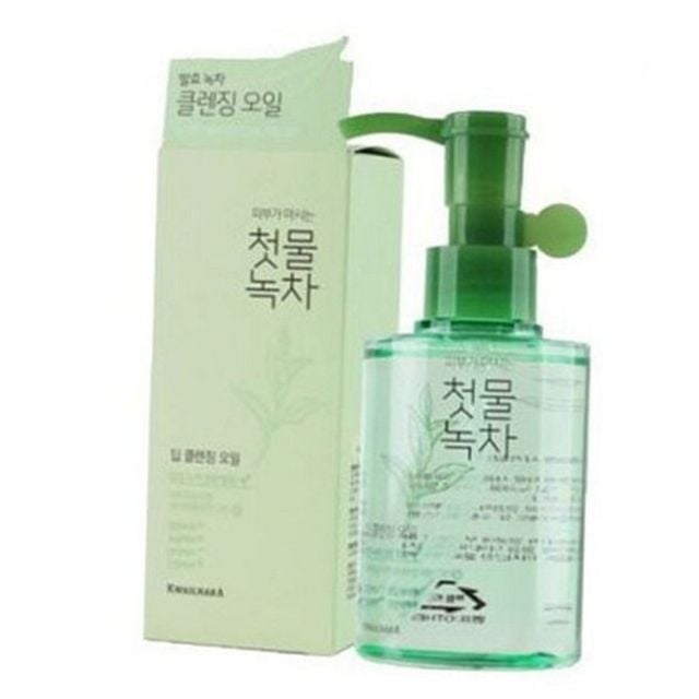 산뜻한 녹차 클렌징 오일 저자극 세안용 클렌징 오일 페이스 데일리