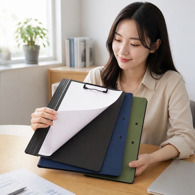 A4 A3 겸용 더블클립보드 서류 정리 바인더 결재판 파일철
