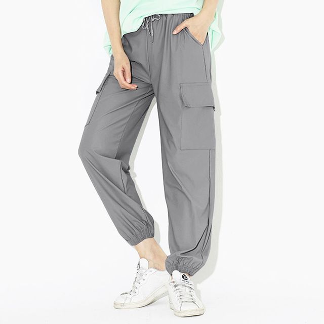 여자 카고 바지 조거 팬츠 건빵주머니 데일리 스타일