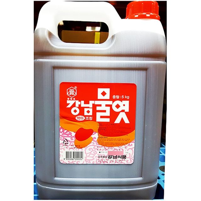 황물엿(강남 5K)X3 맥아물엿 조청 황물엿 국물소스 조