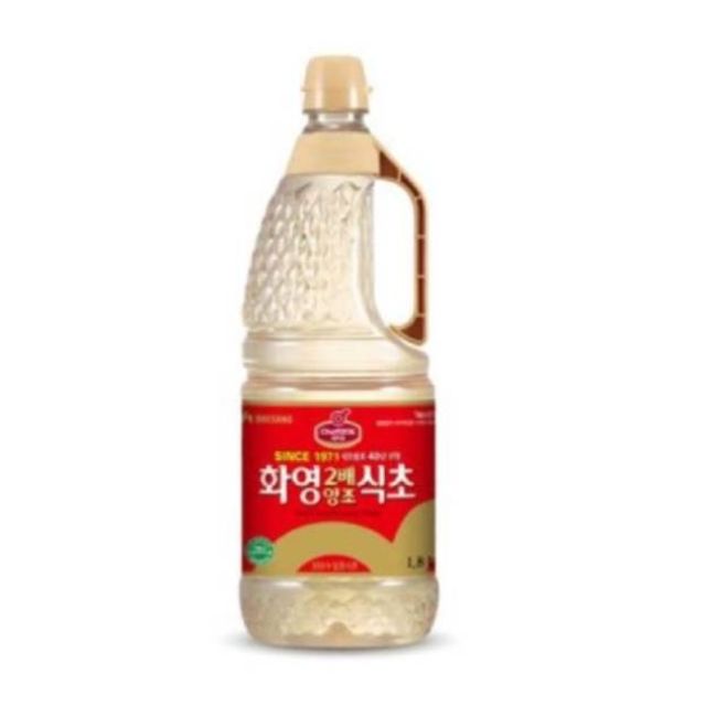 대상 쉐프원 조리식초 양조식초 발효 식초 1.8L