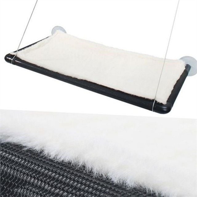반려동물 해먹 침대 반려동물 케이지 침대 윈도우 고양이 강아지 창문 부착 미끄럼 소프트 푹신한 담요