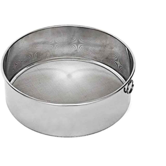 채망 19cm 타공채반 밀가루채망 주방채망 스테인리스채망